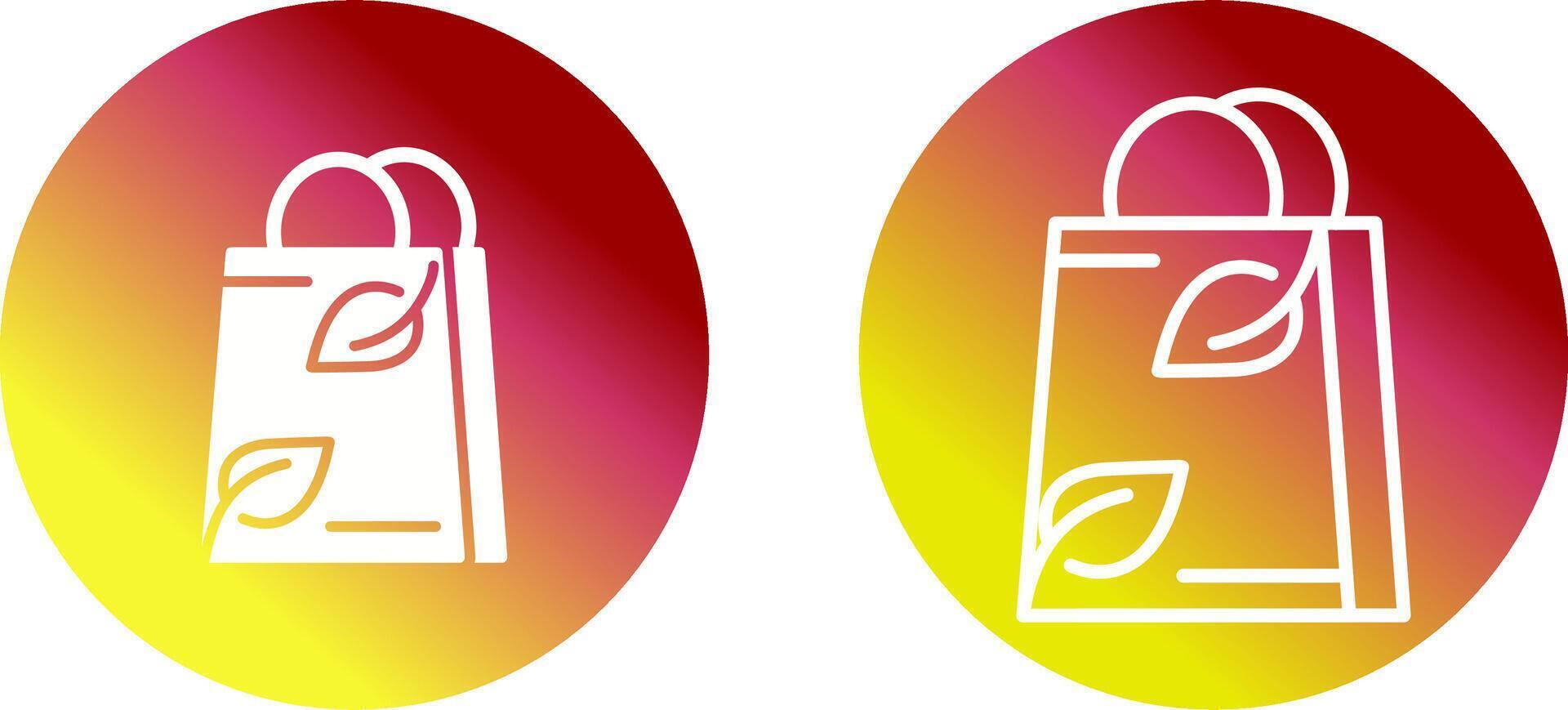 Ecology Bag Vector Icon