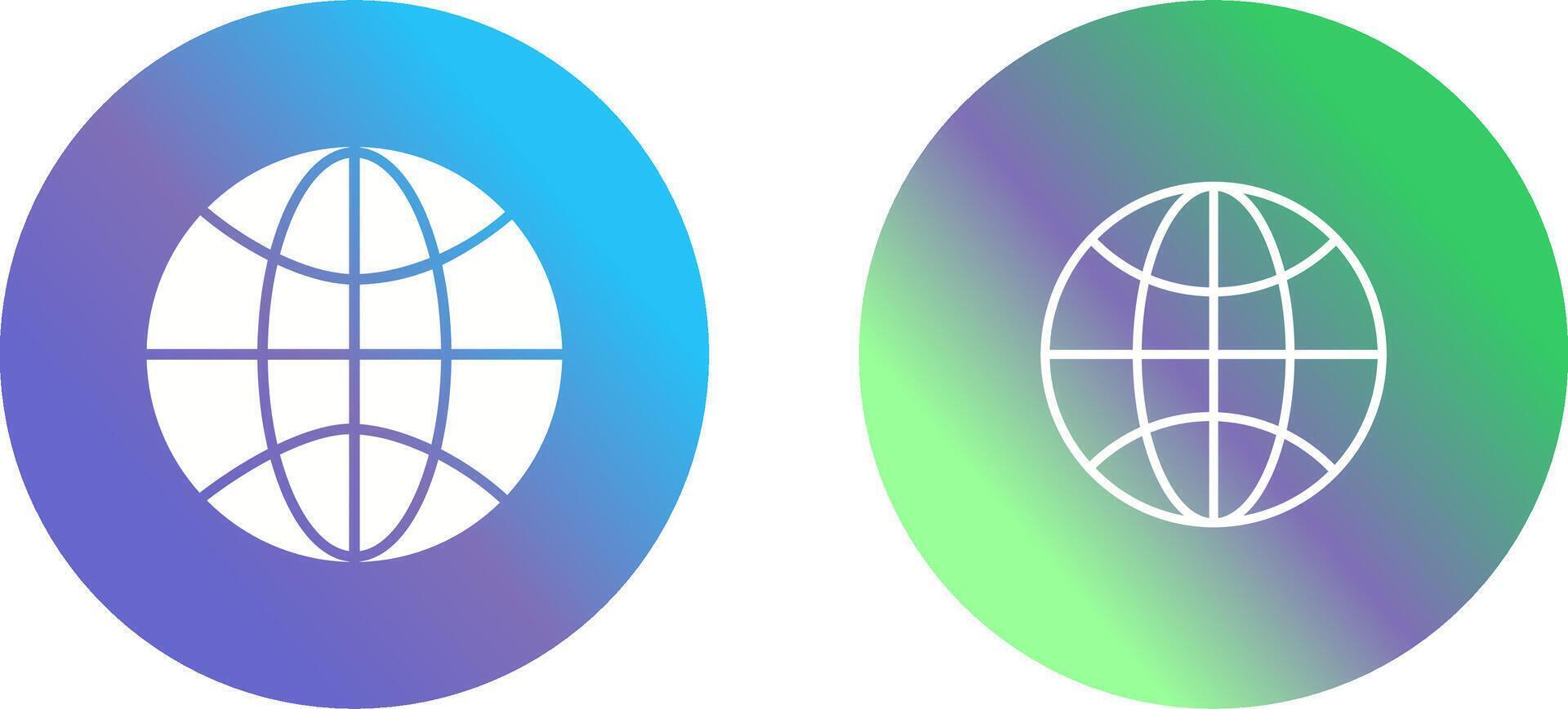 icono de vector de globo