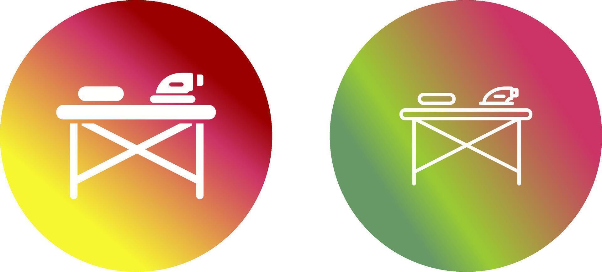 Iron Stand Vector Icon