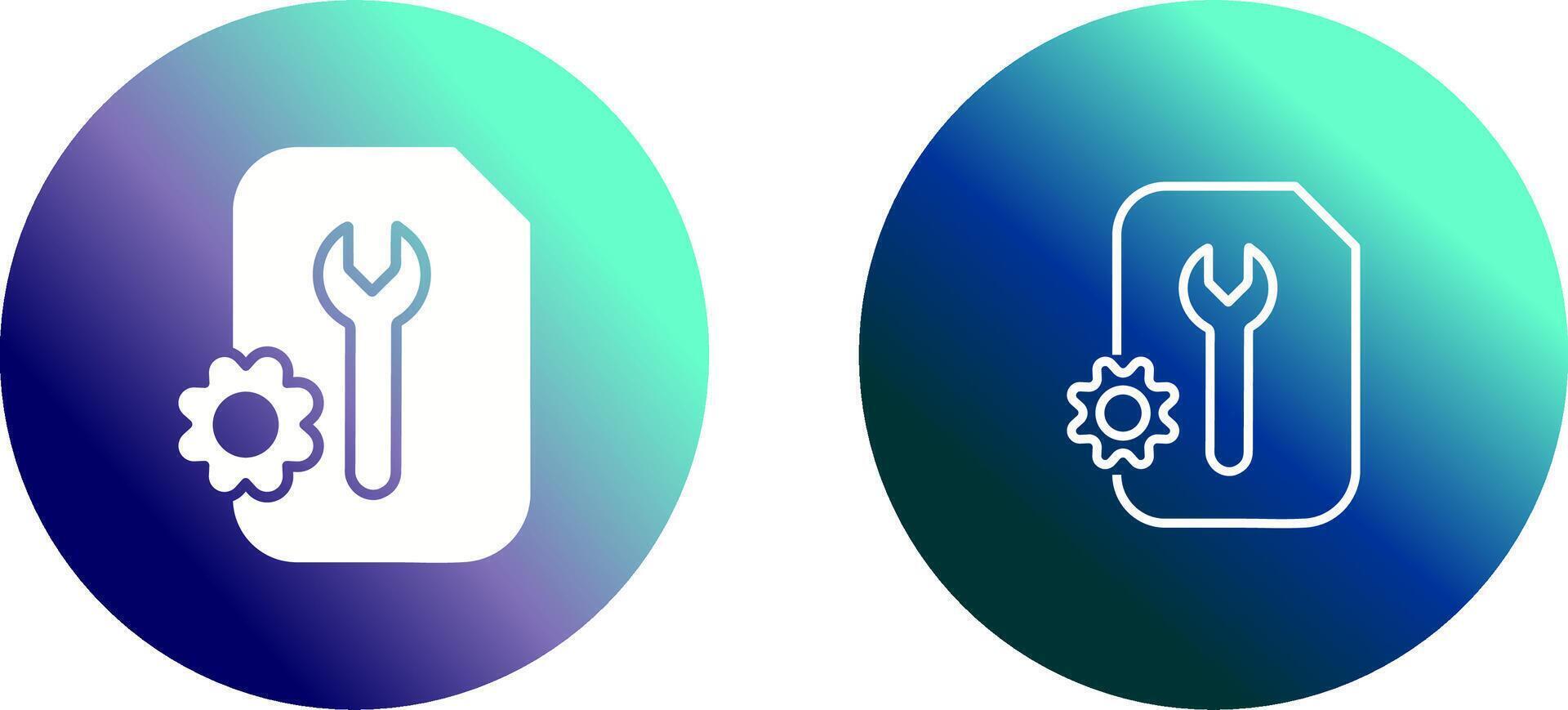 Configuration Vector Icon