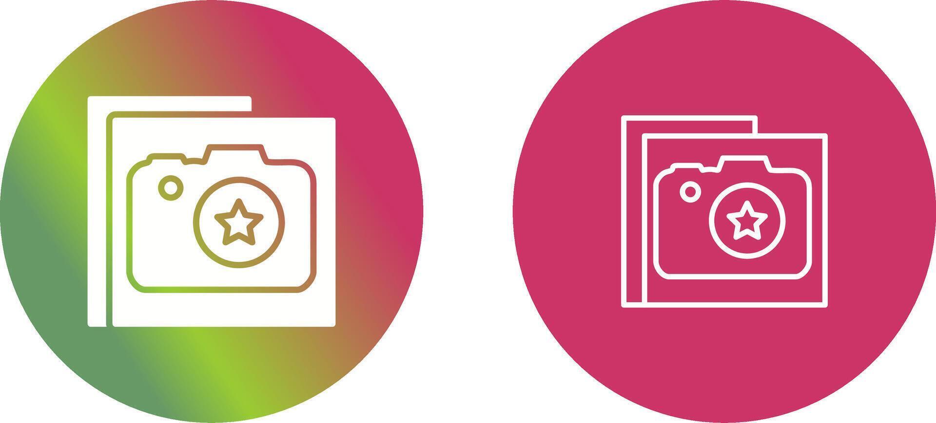 Star Photography Vector Icon