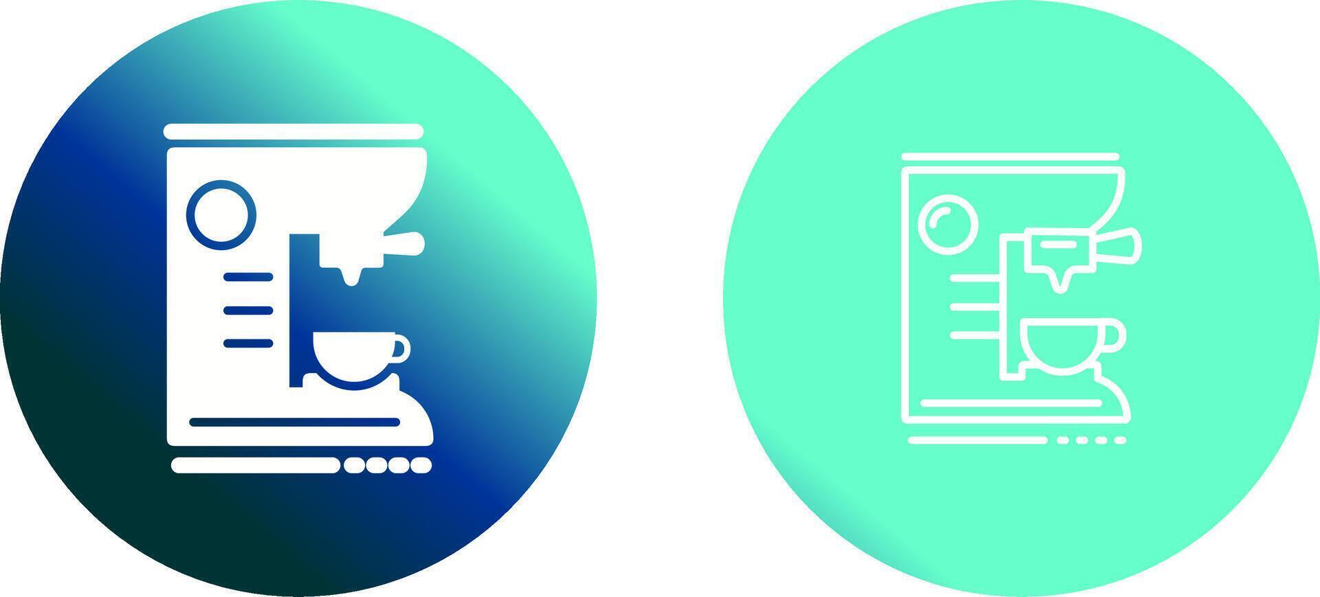 Coffee Machine Vector Icon