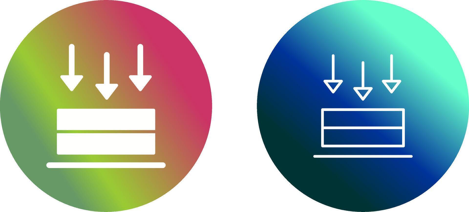 Press Vector Icon