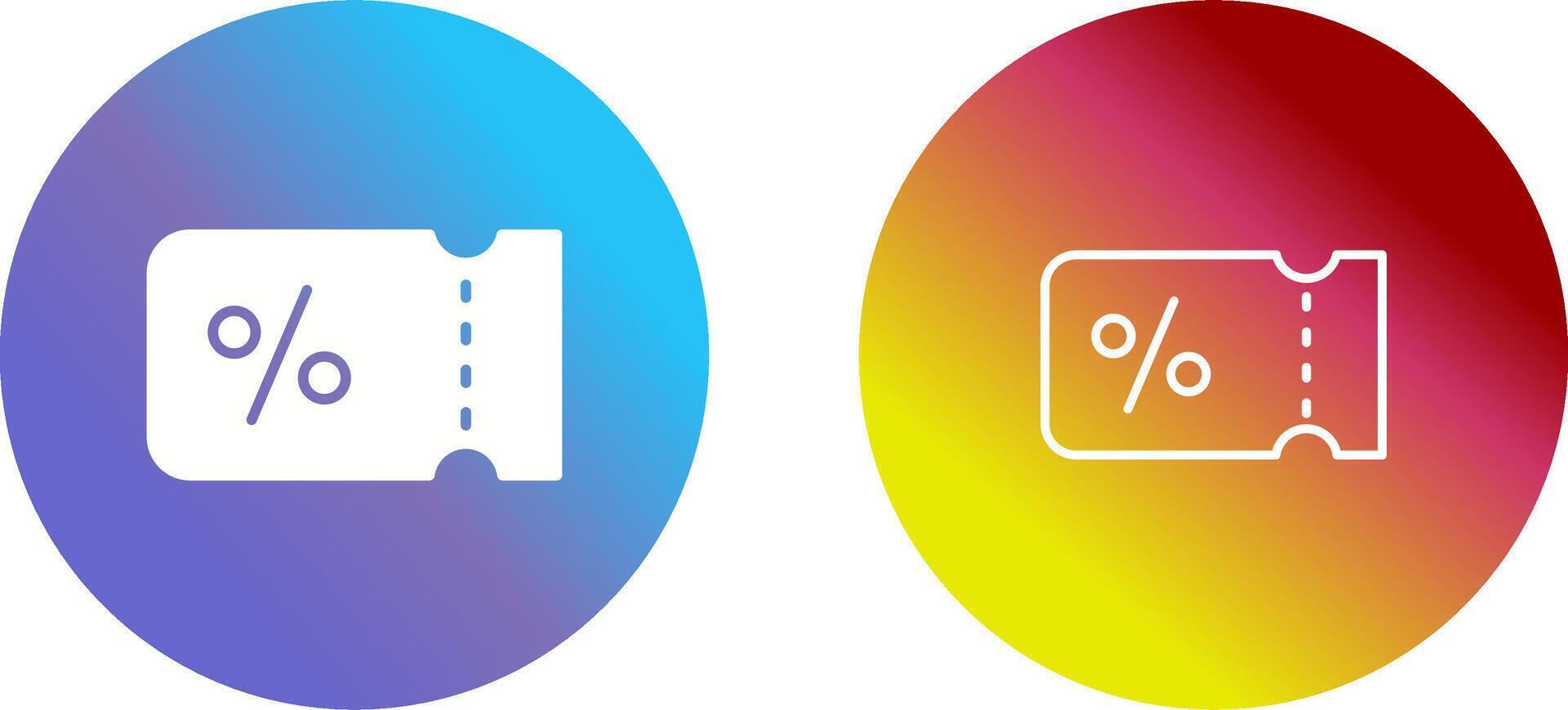 Discount Vector Icon