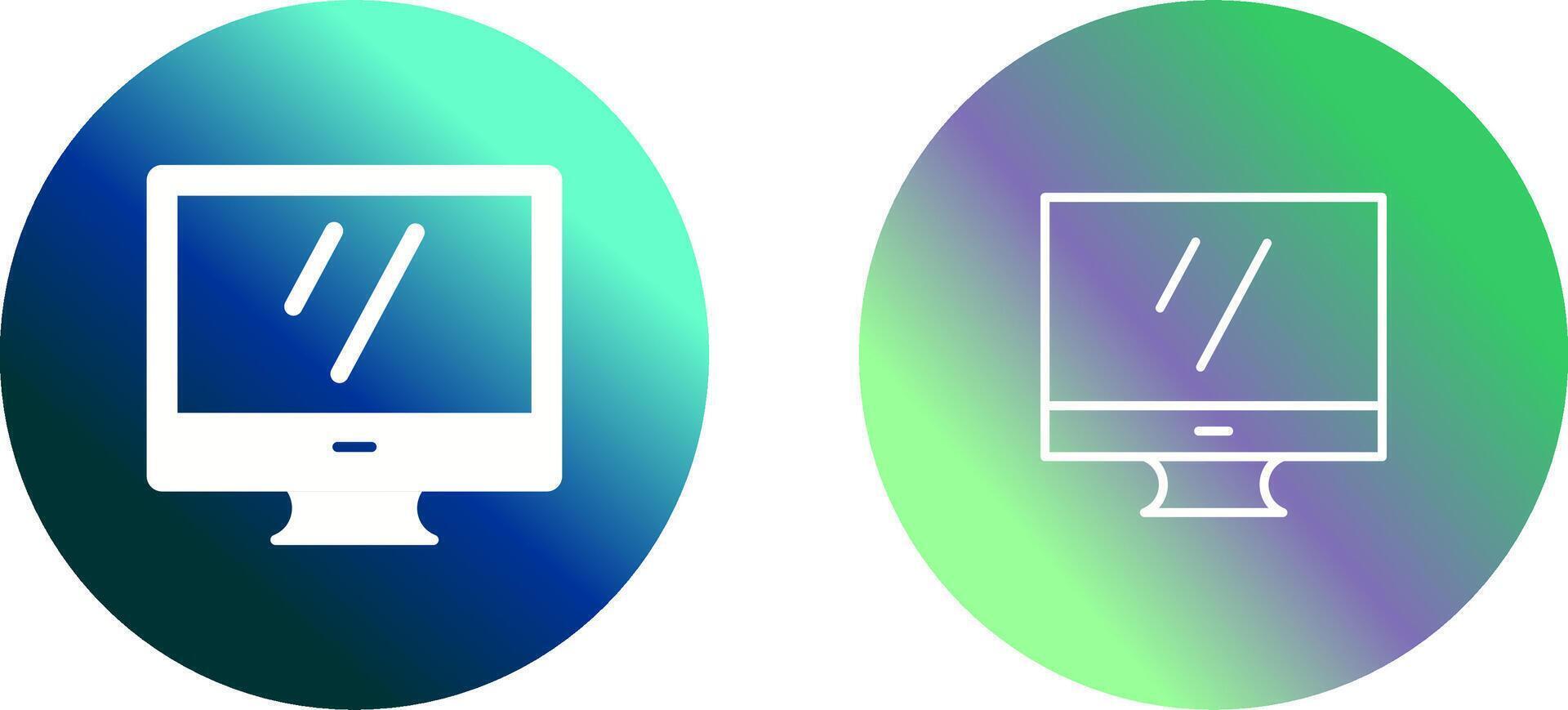 Screen Vector Icon