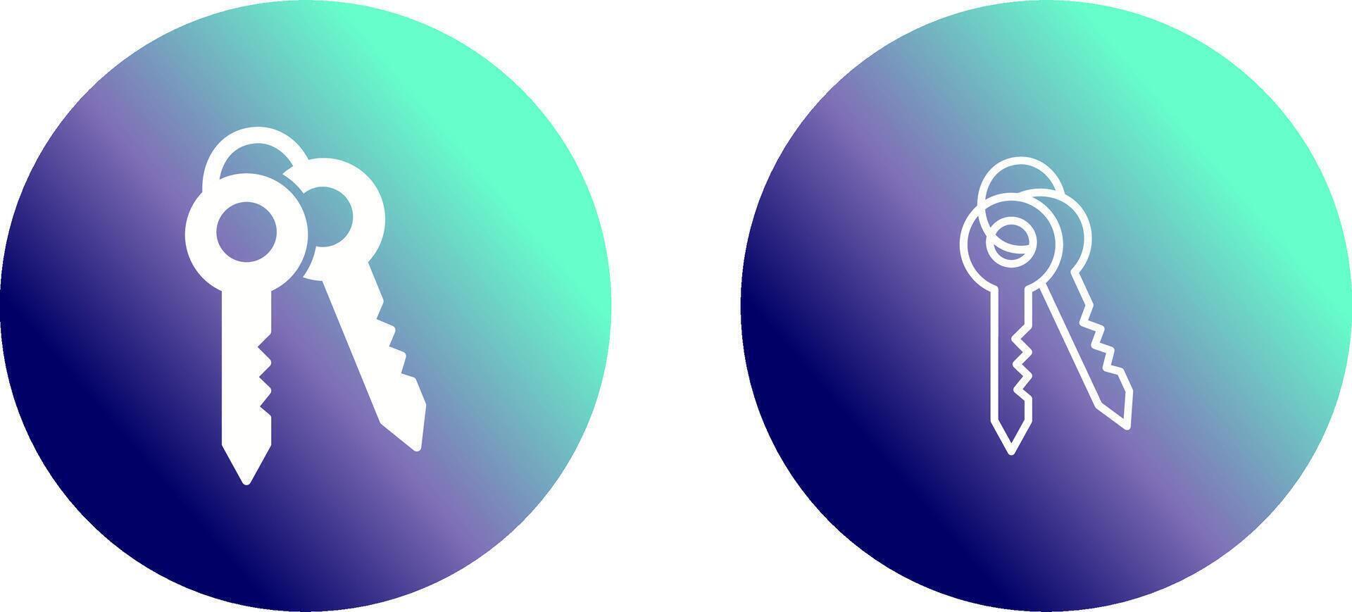 Keys Vector Icon