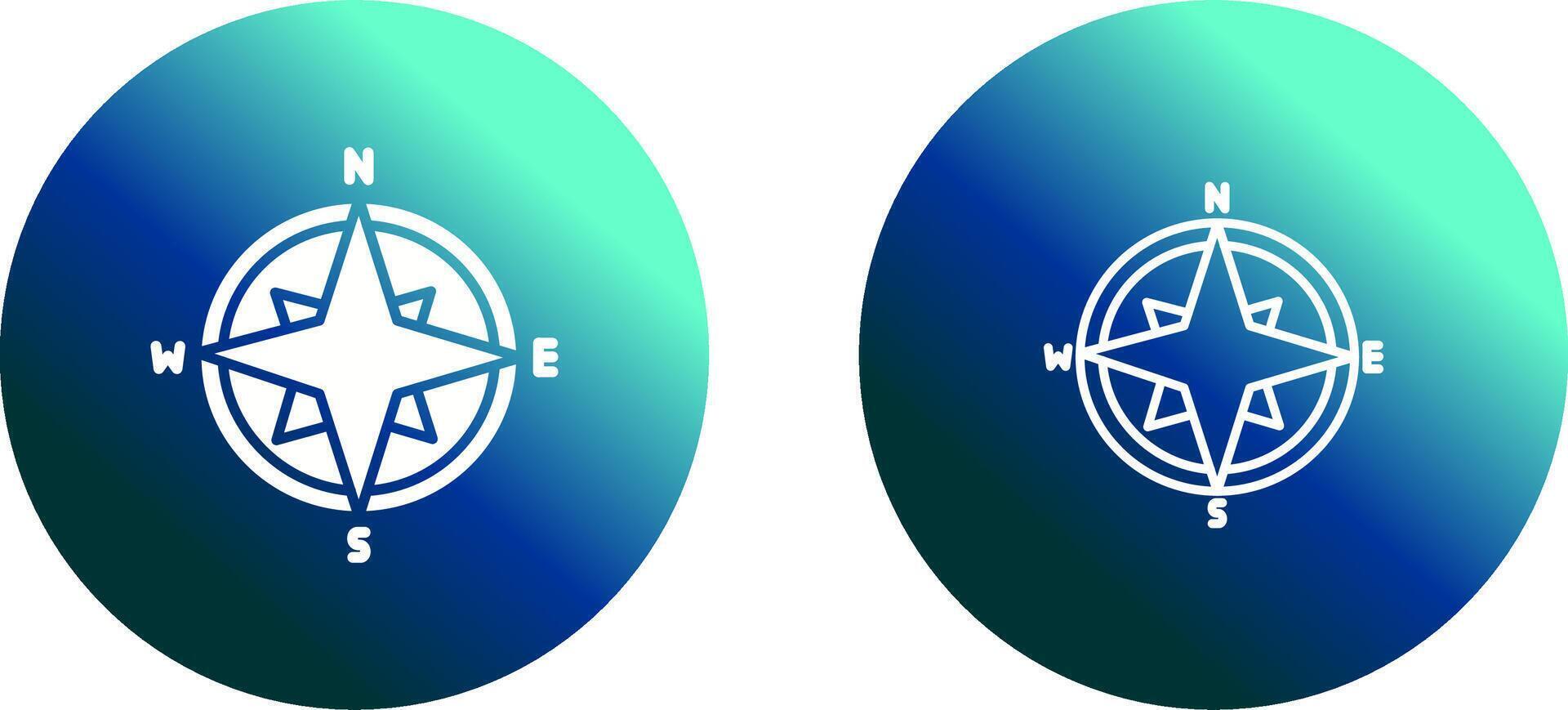 Compass Vector Icon