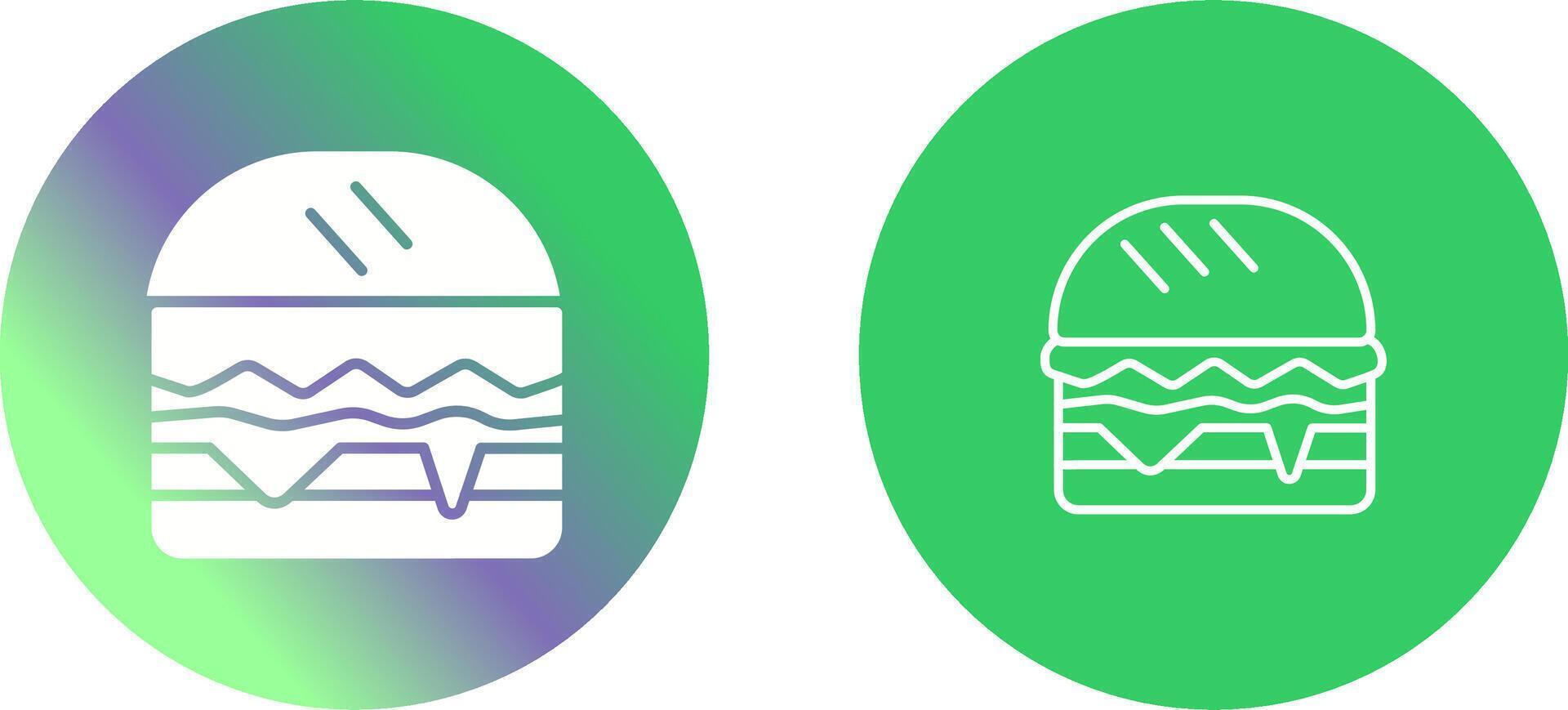 Hamburger Vector Icon