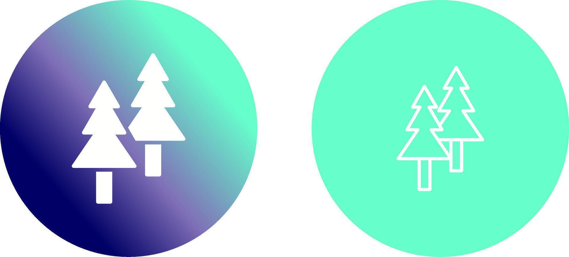 Pine Tree Vector Icon