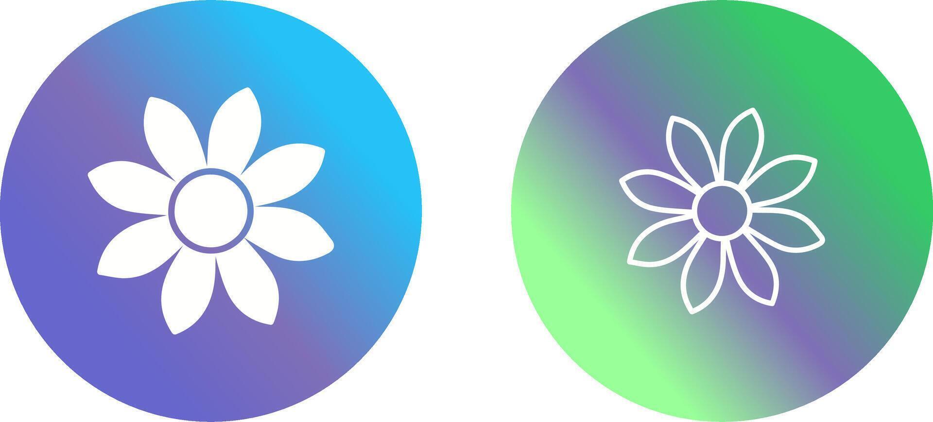 floral vector icono