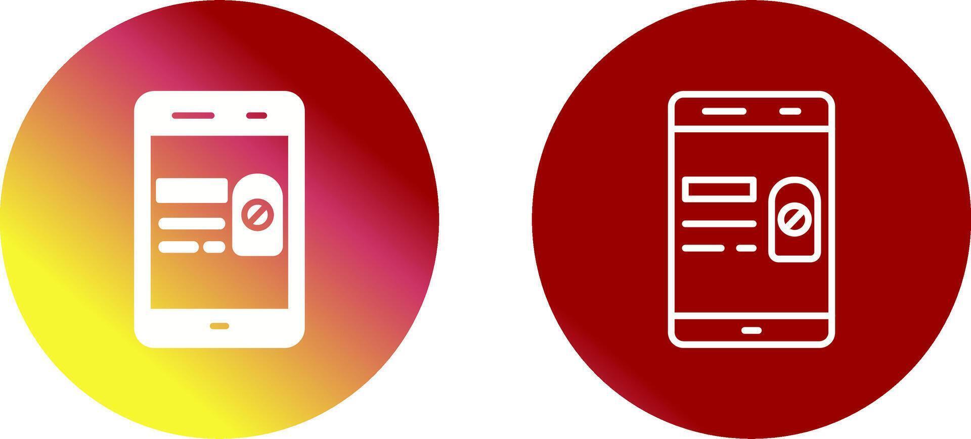 Do Not Disturb Vector Icon