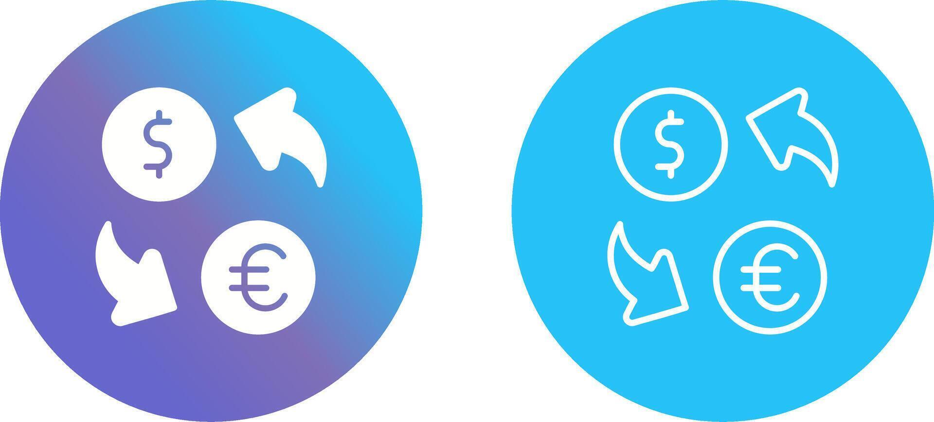 Currency Exchange Vector Icon