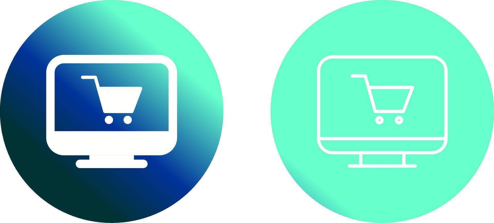 Online Shop Vector Icon