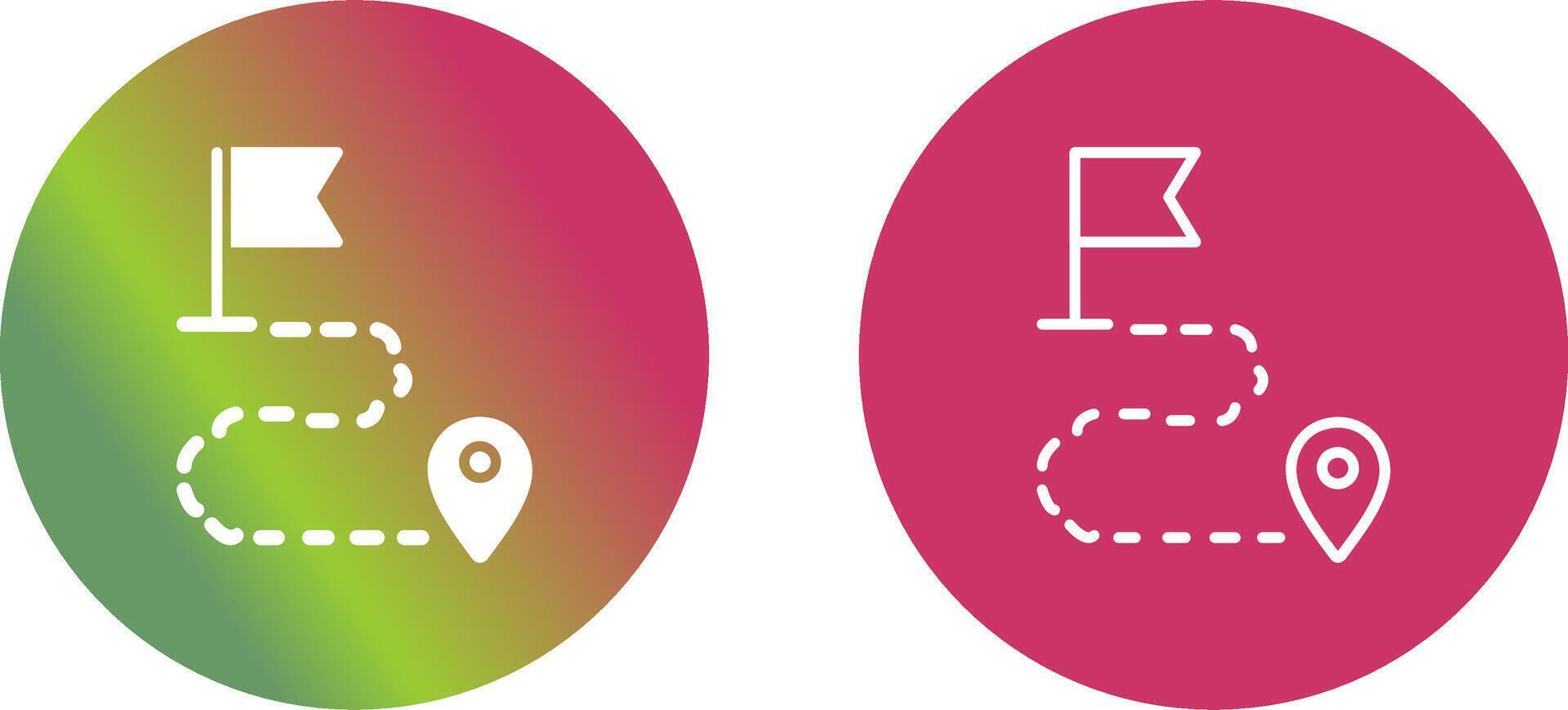 Google Map Vector Icon