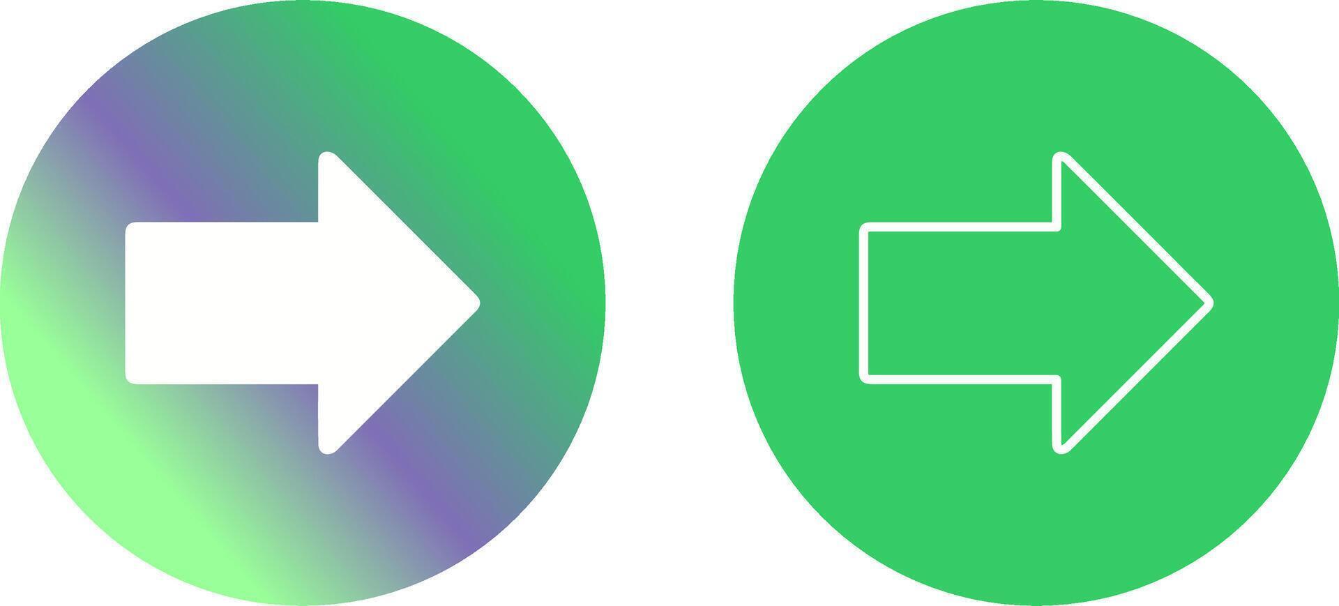 Right Vector Icon