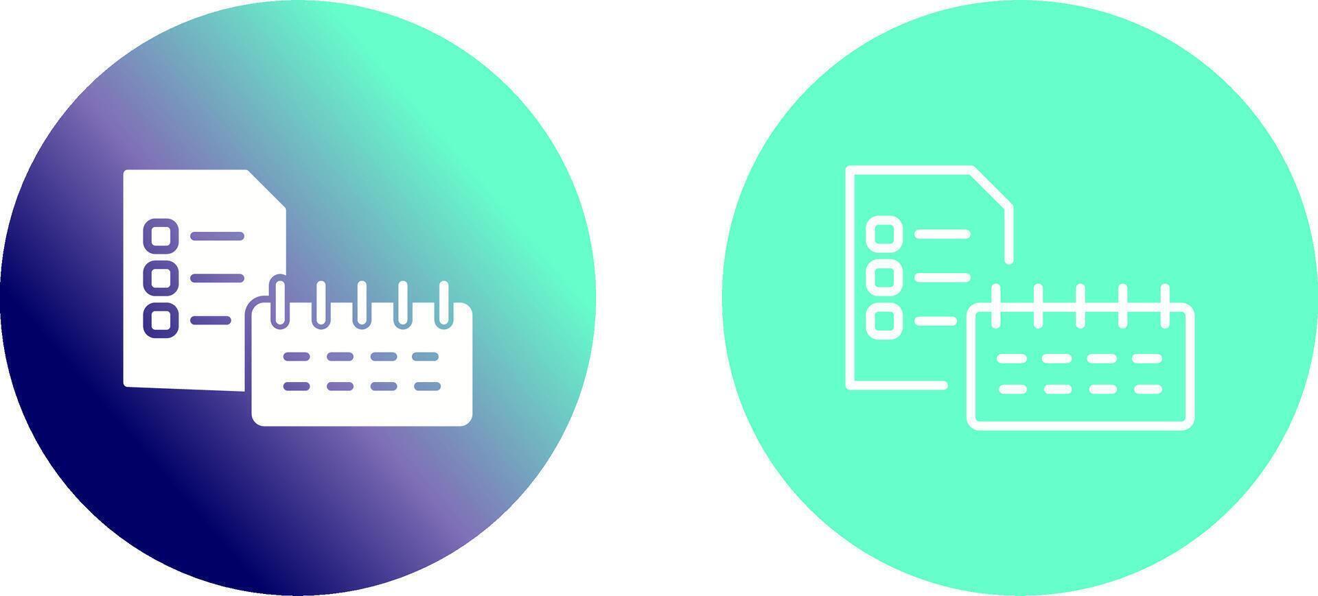 Tasks Vector Icon