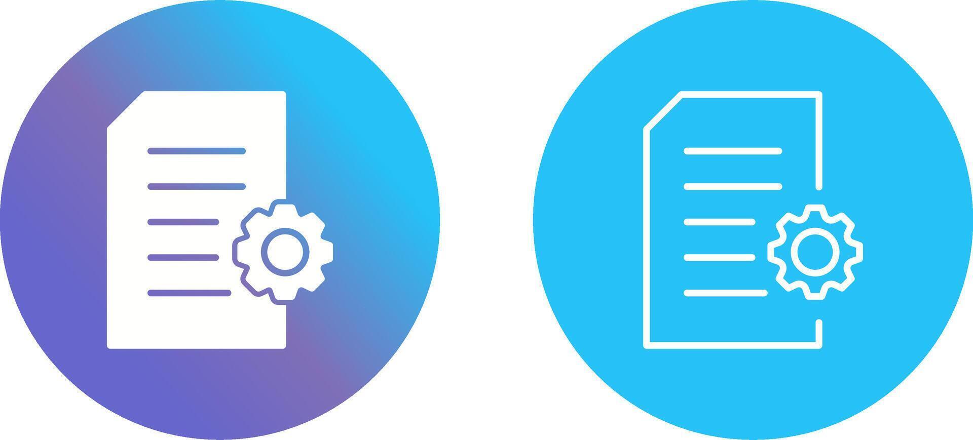 Setting Vector Icon