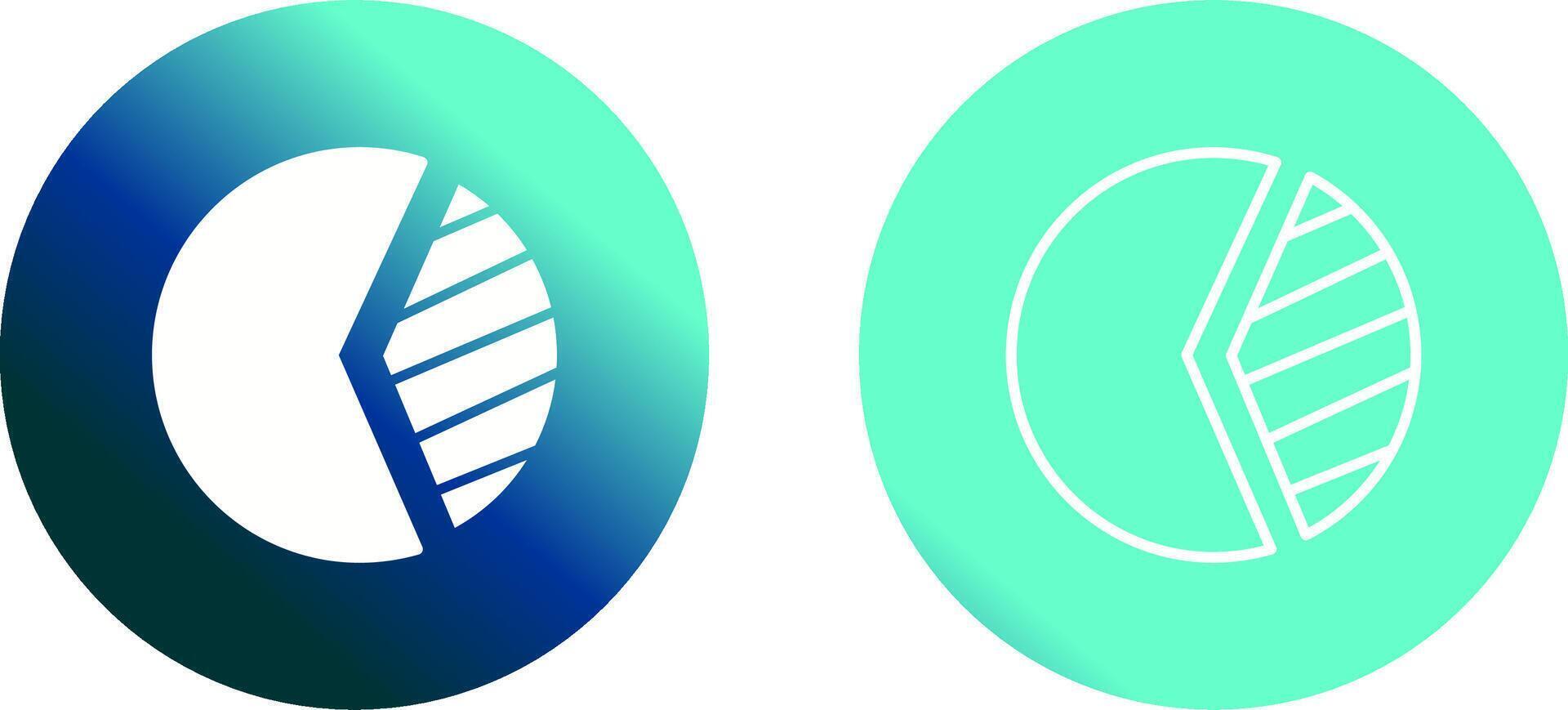 Pie Chart Vector Icon