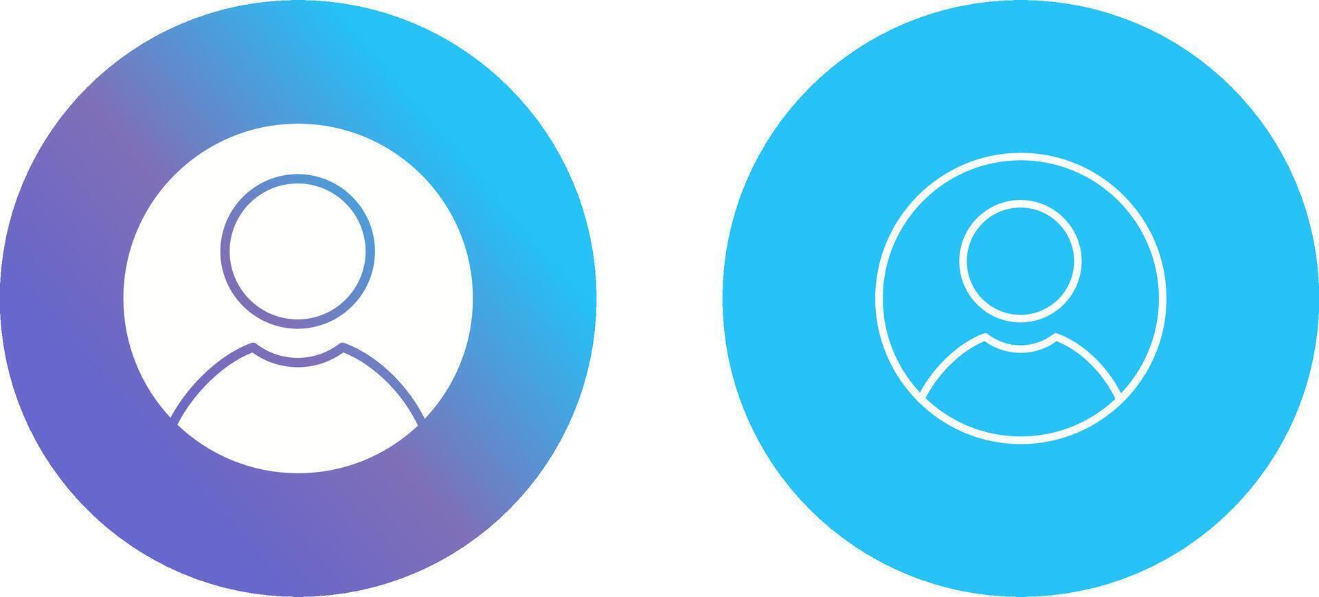Male Profile Vector Icon