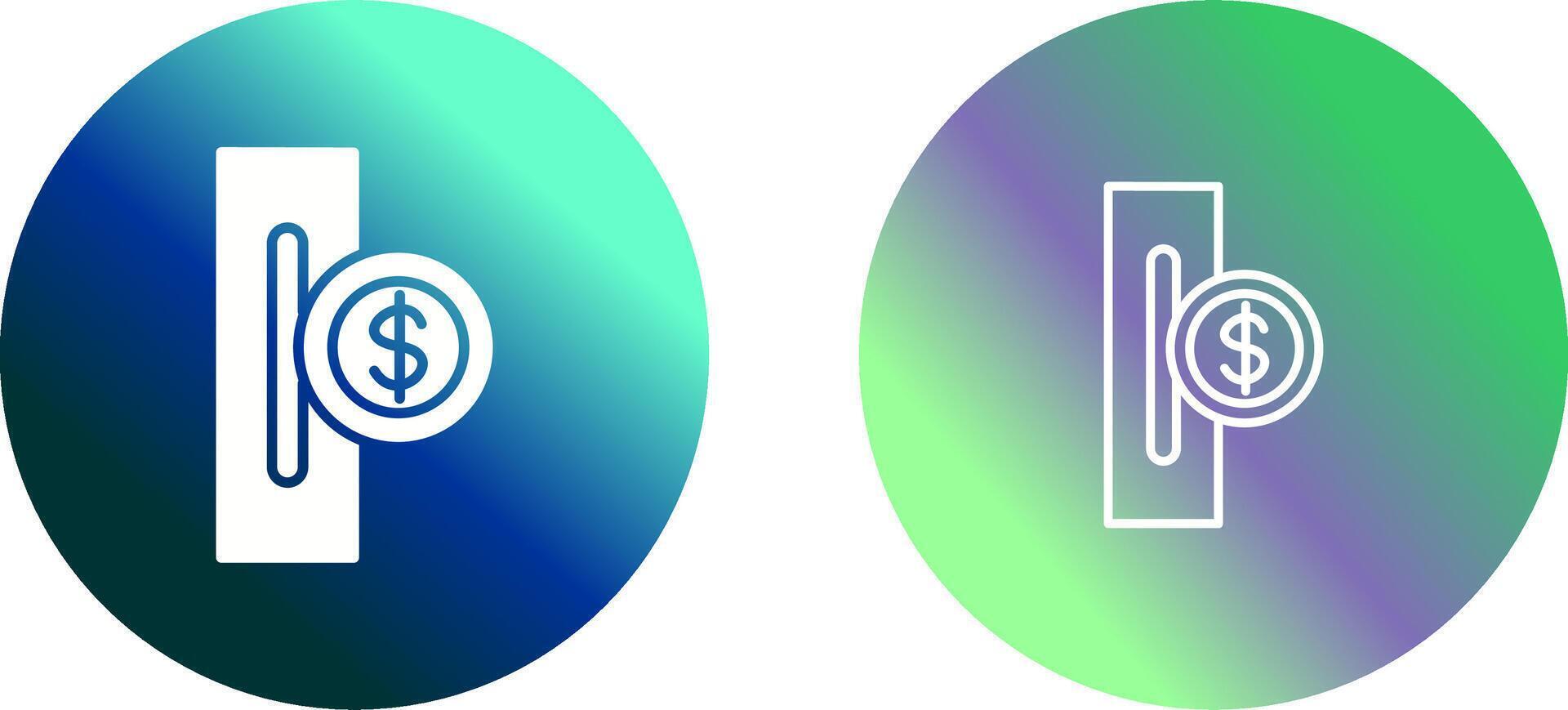 Slot for Coins Vector Icon