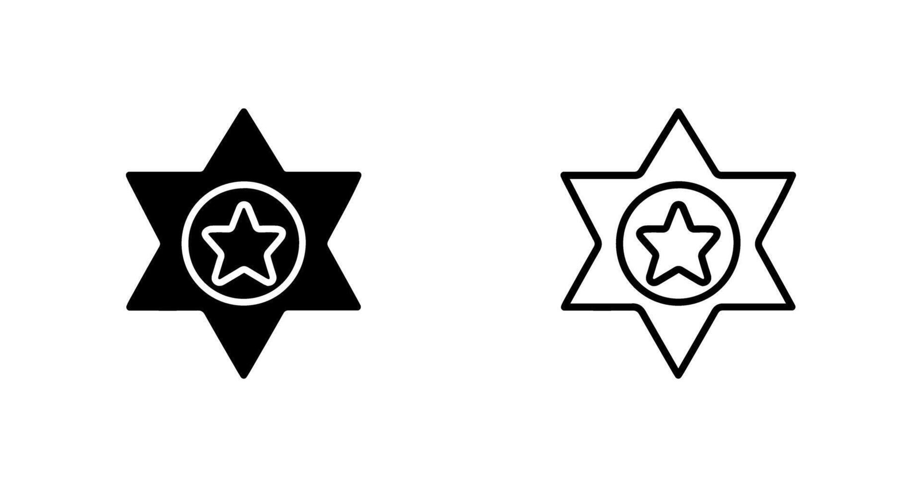 Sheriff Vector Icon