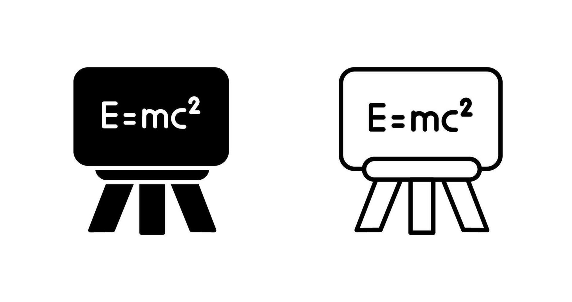 icono de vector de fórmula