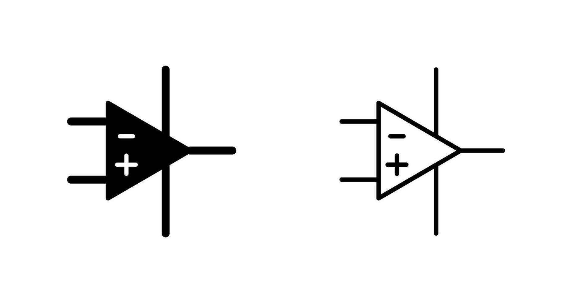 Amplifier Vector Icon