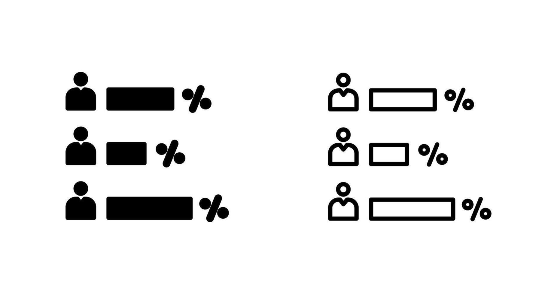 Voting Result Vector Icon