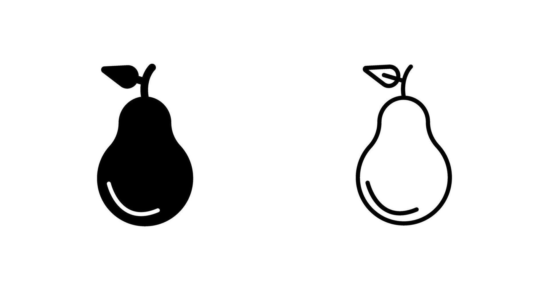 Pear Vector Icon