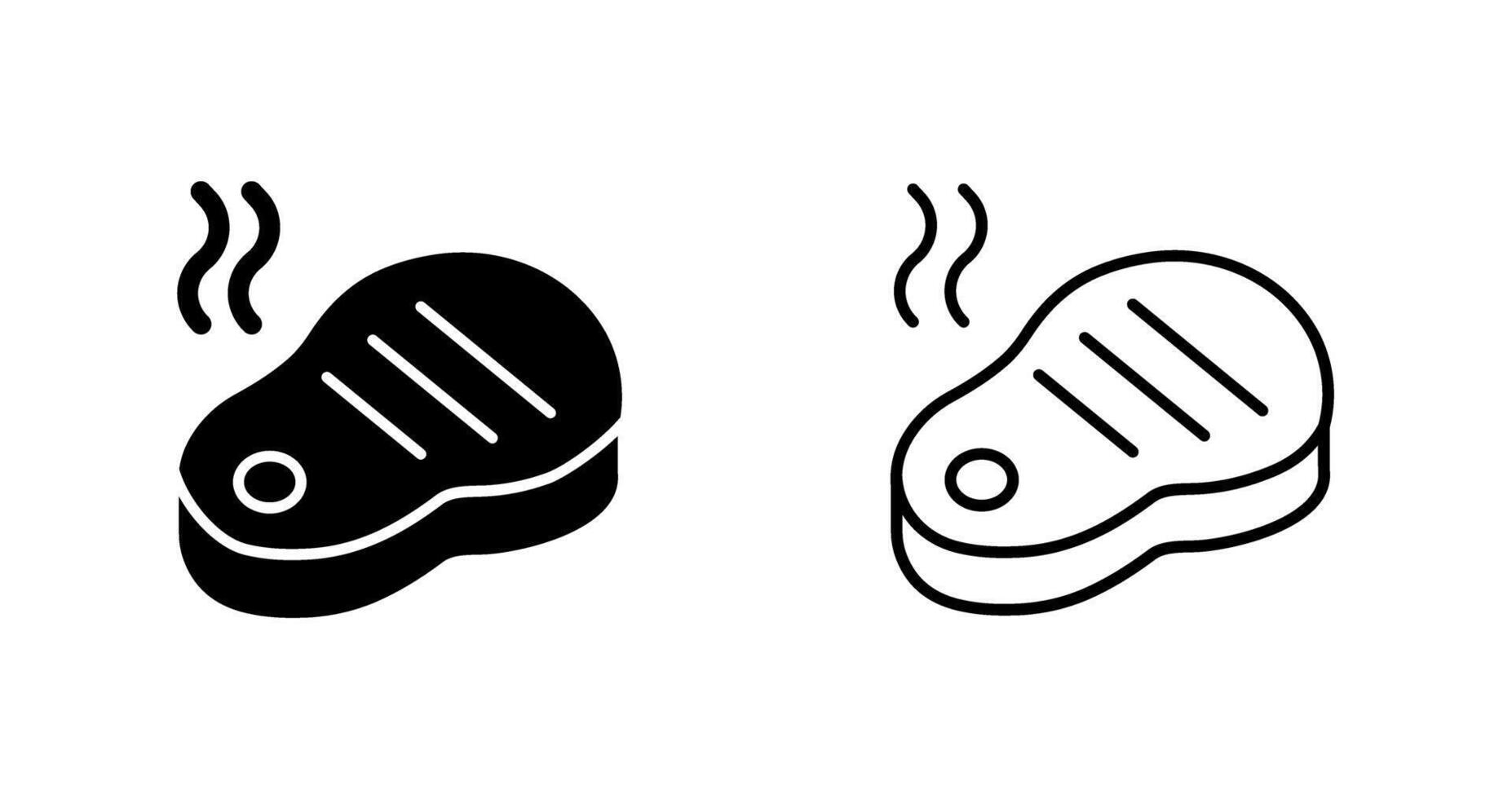 Steak Vector Icon