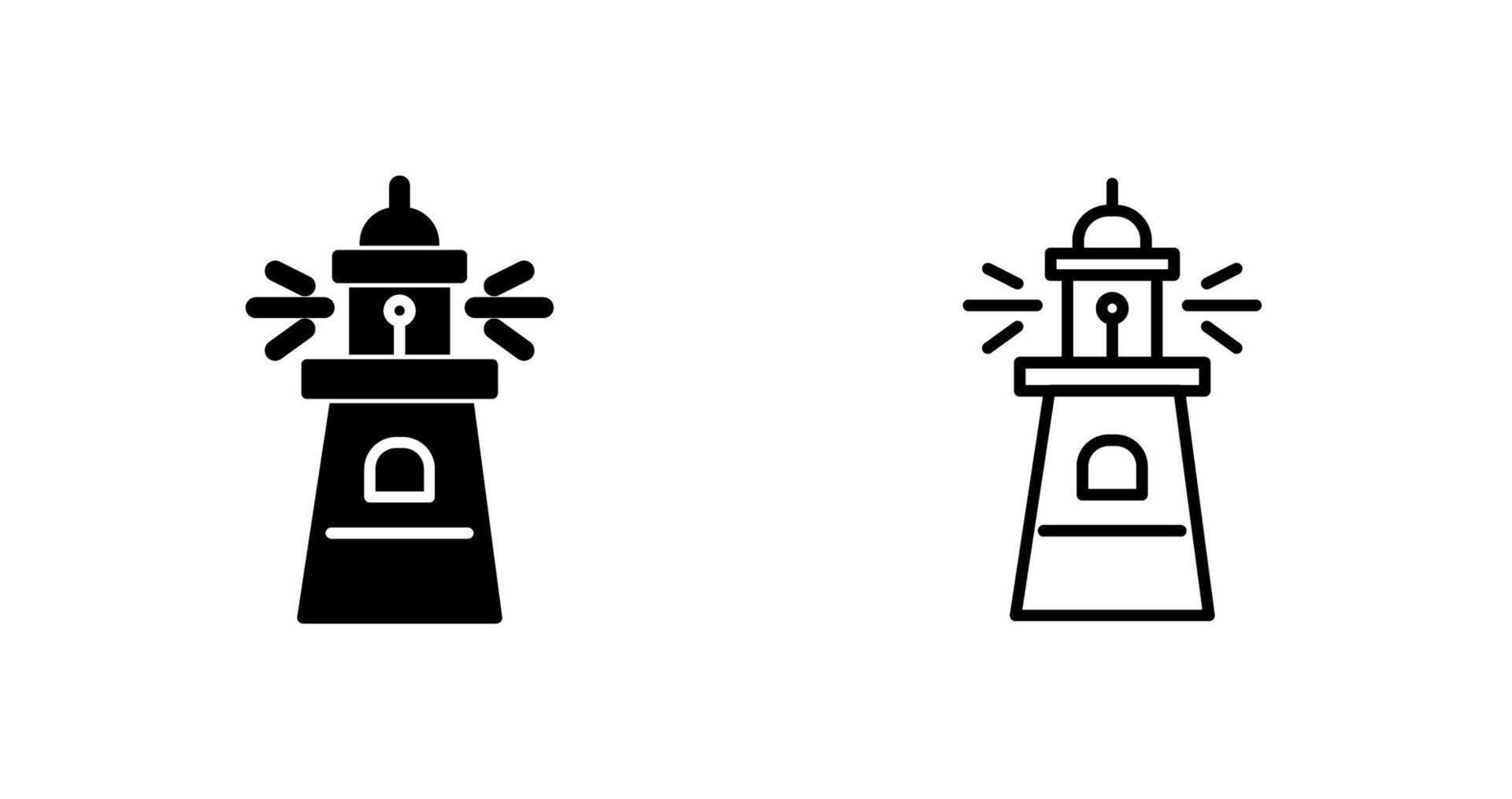 Lighthouse Vector Icon