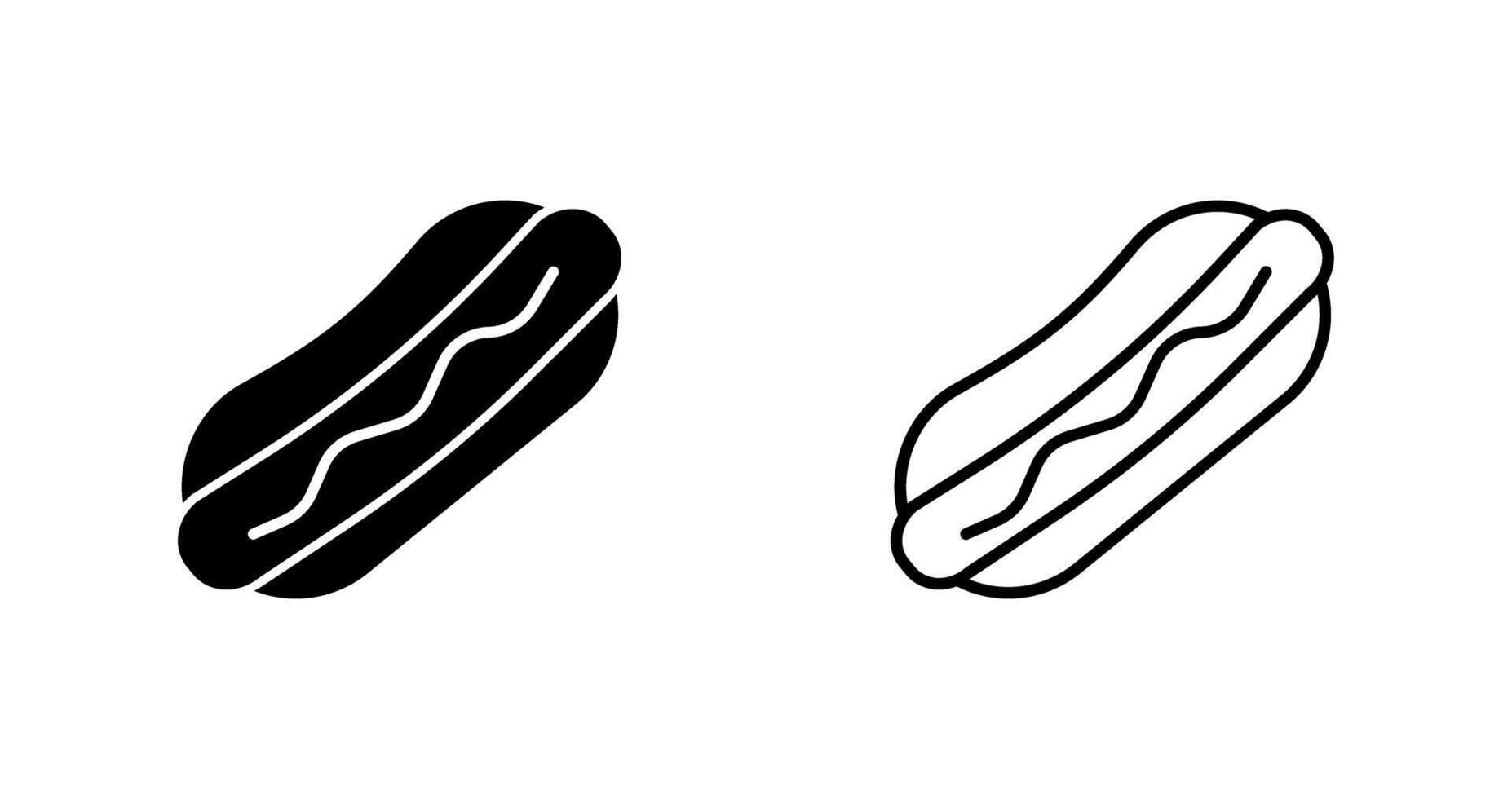 Hotdog Vector Icon