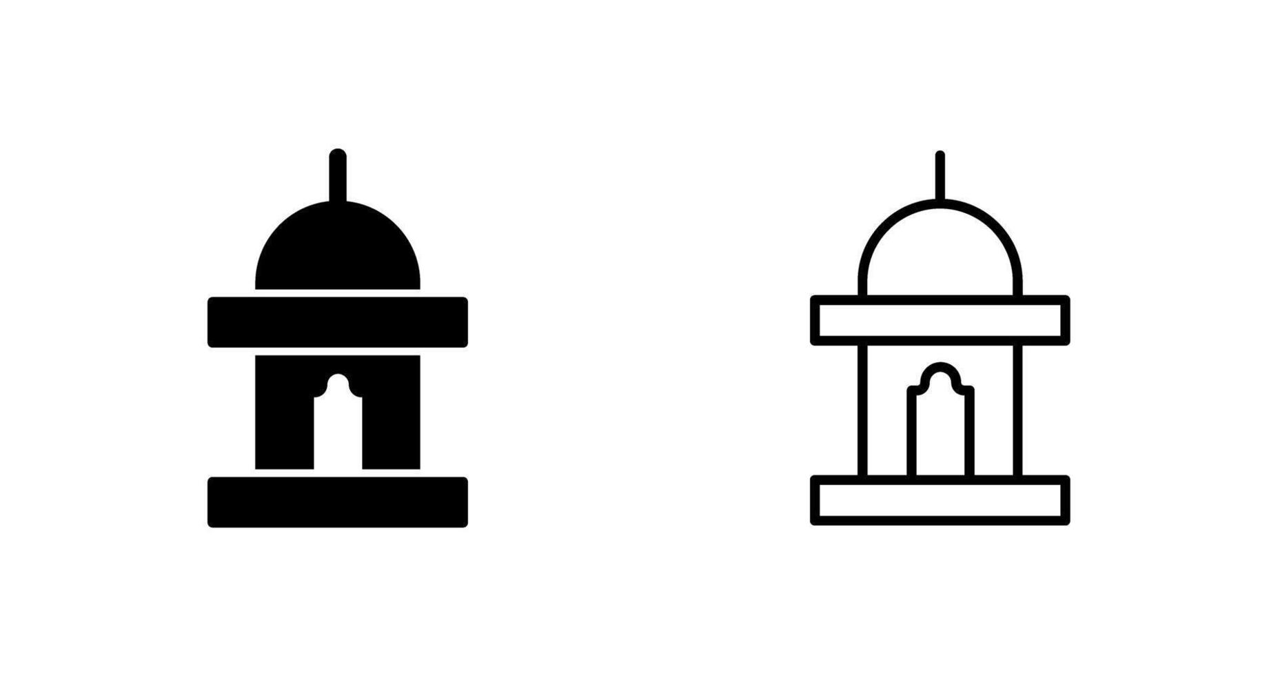 Mimbar Vector Icon