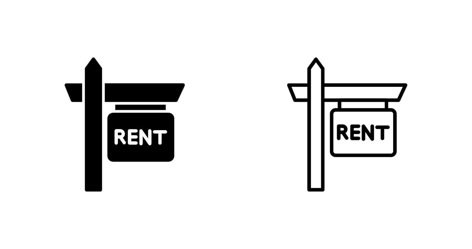 Rent Vector Icon
