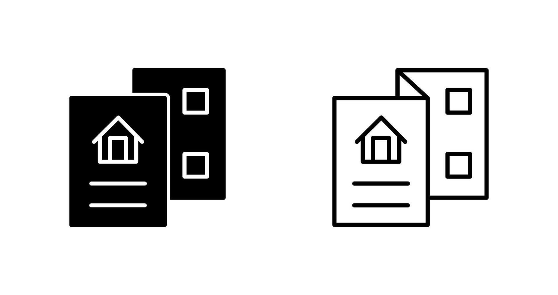 Brochure Vector Icon