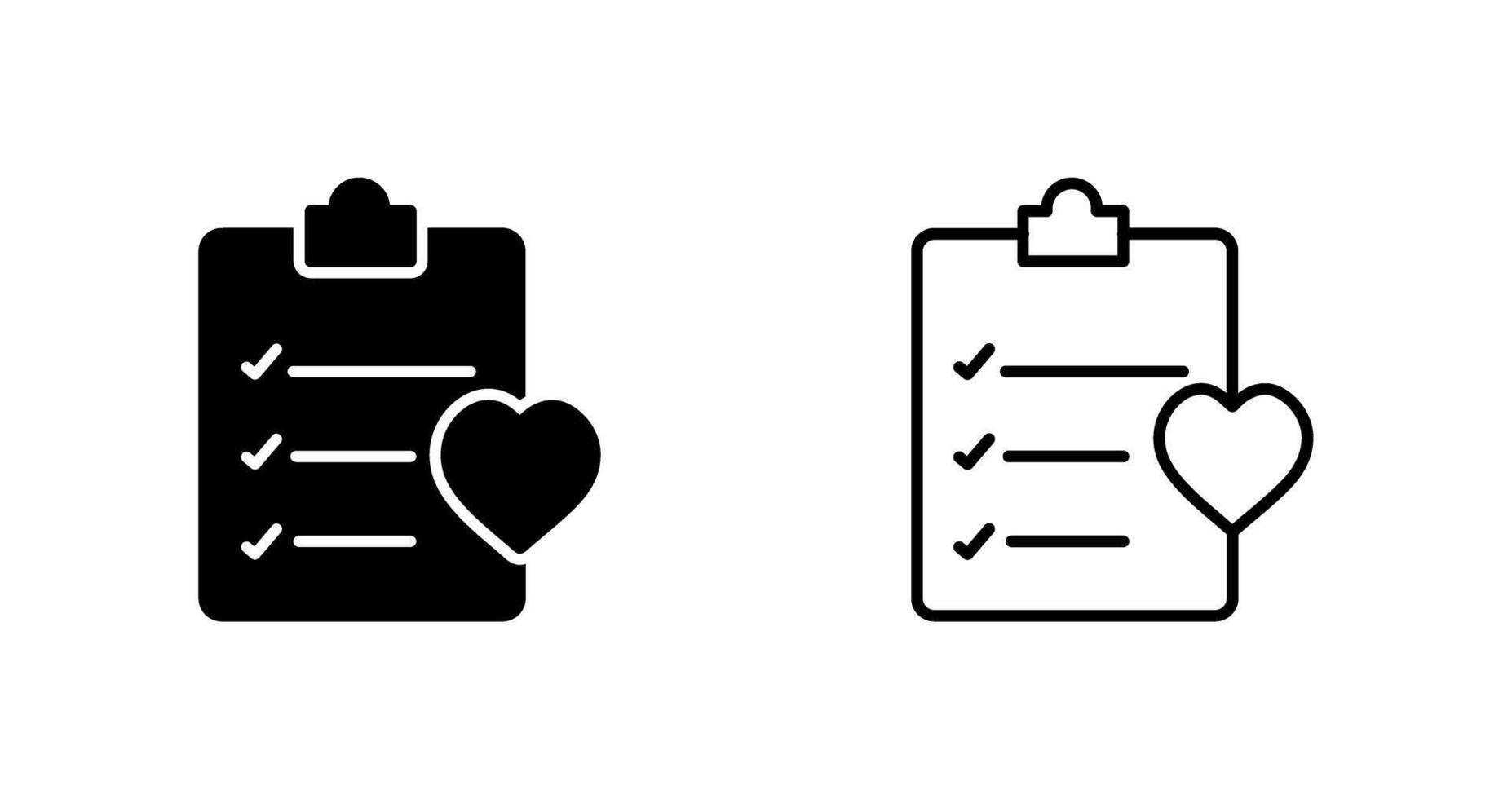 Wishlist Vector Icon