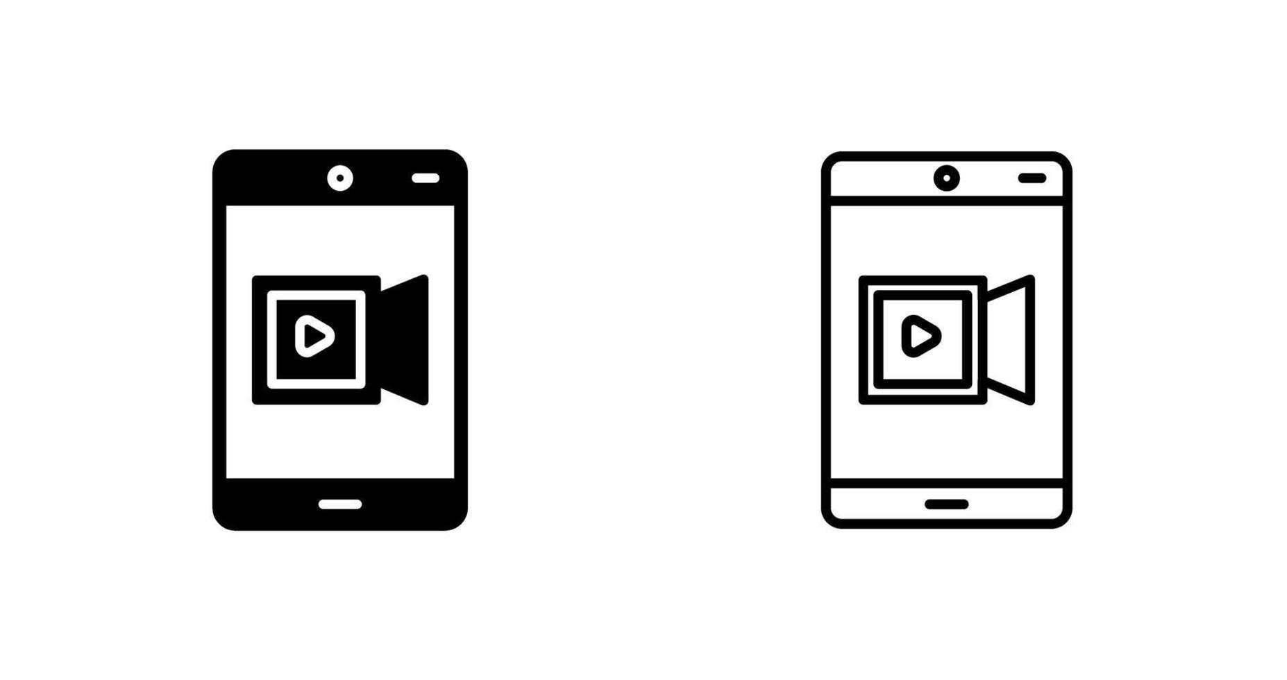 Video Recorder Vector Icon