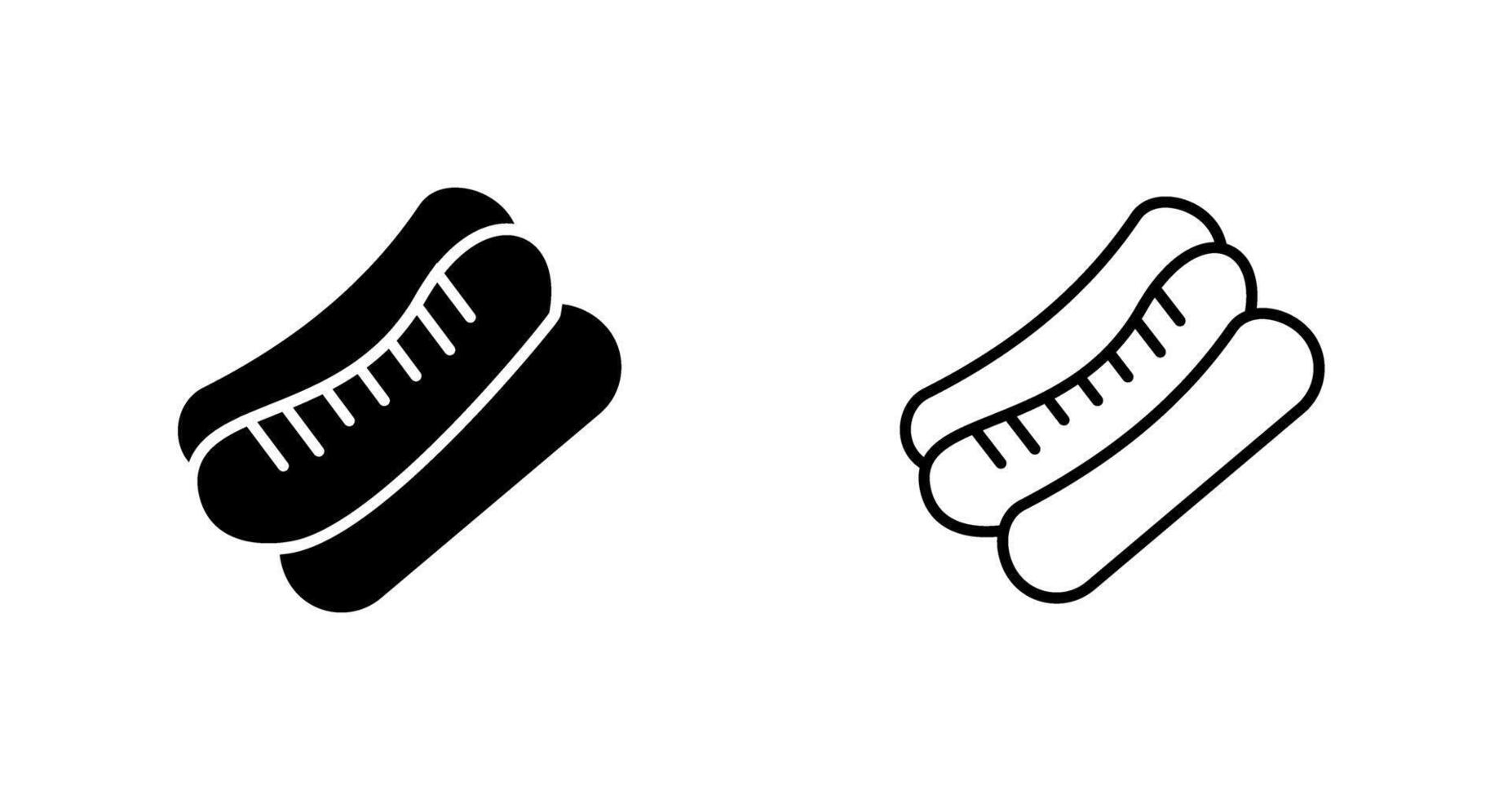 Hot Dog Vector Icon