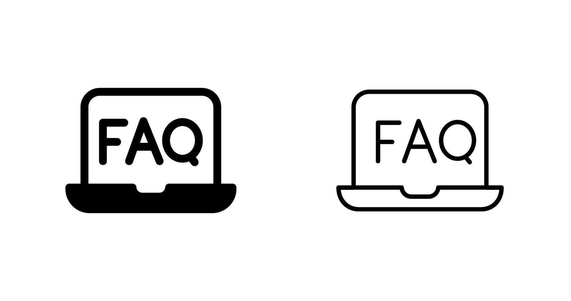 FAQ Vector Icon