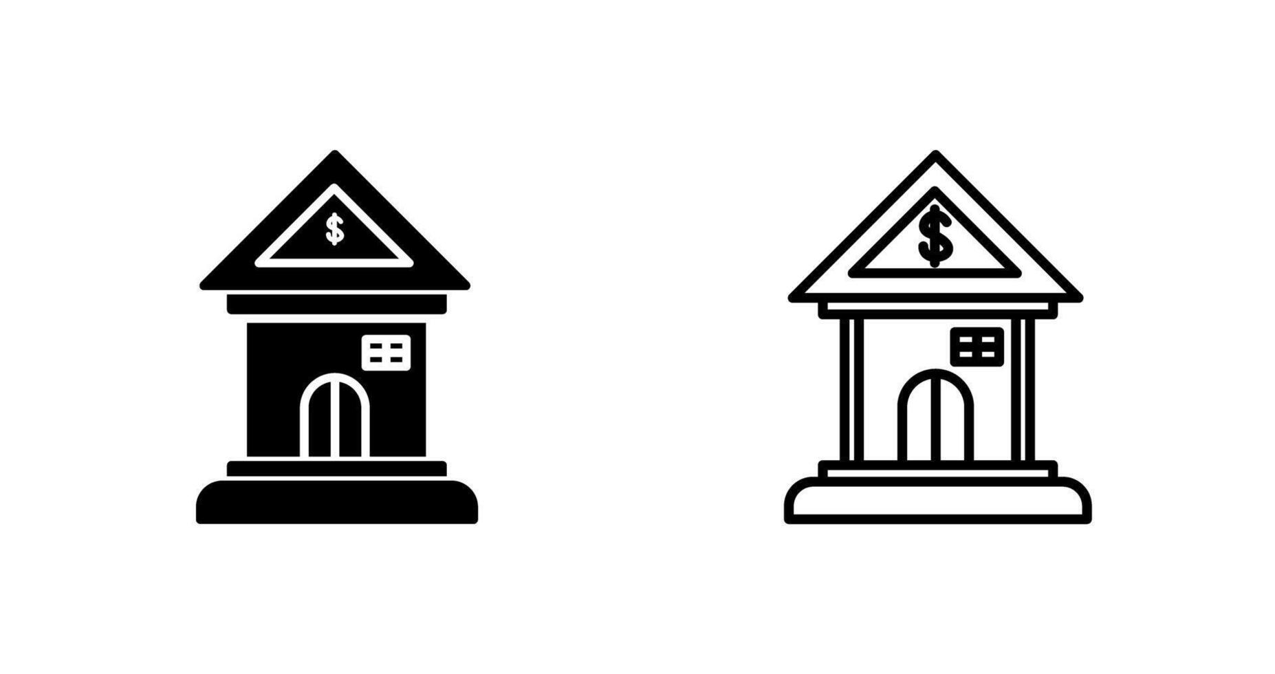 Bank Vector Icon