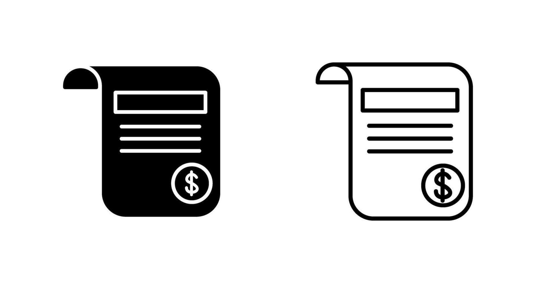 Business Document Vector Icon