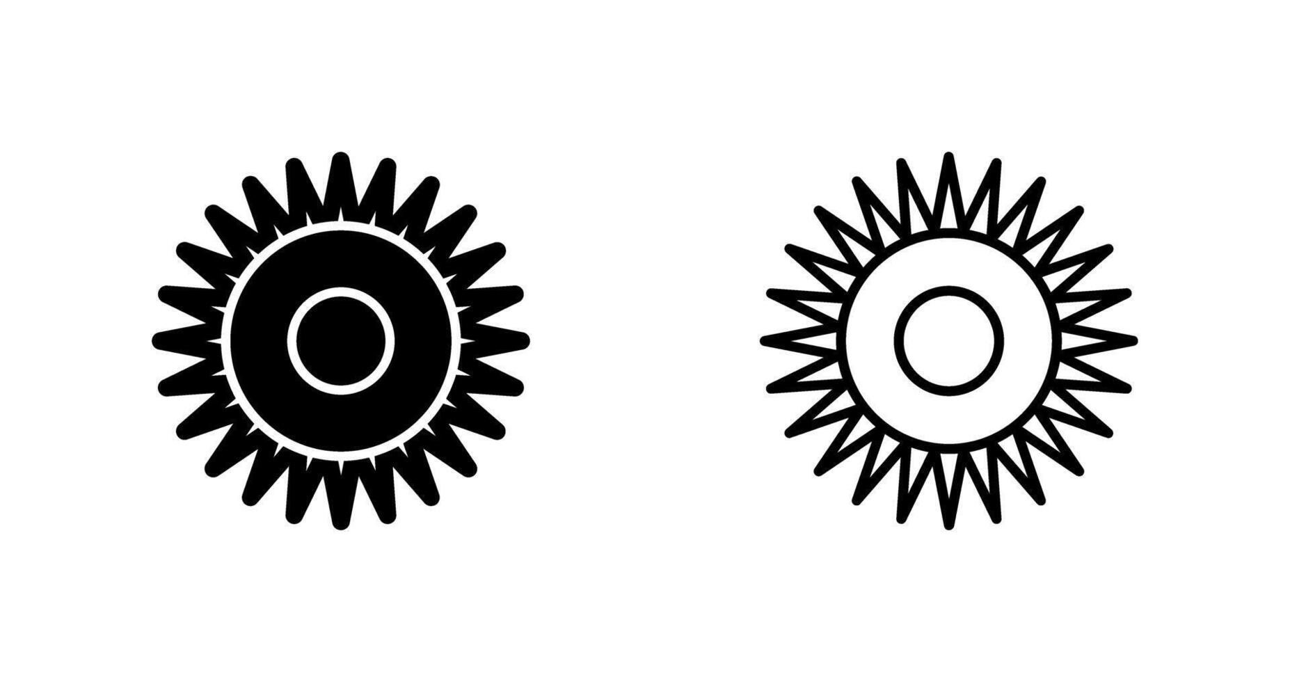 Optical Radiation Vector Icon