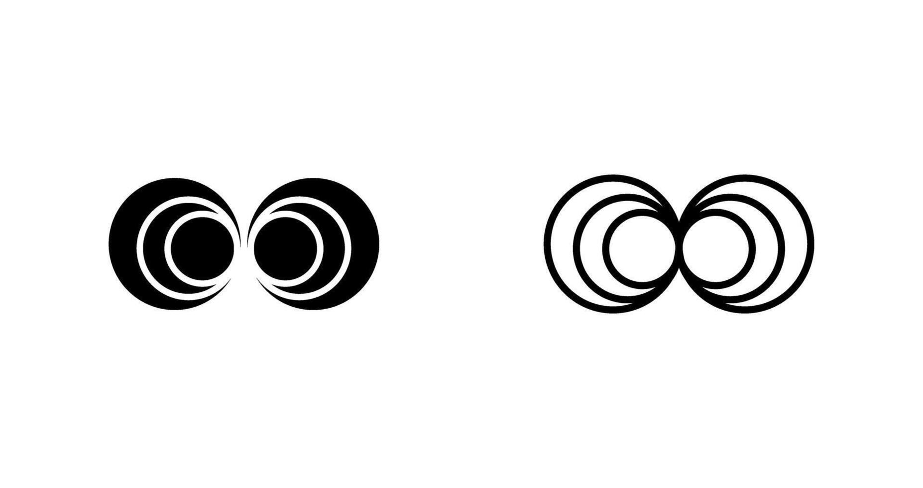 Magnetic Waves Vector Icon