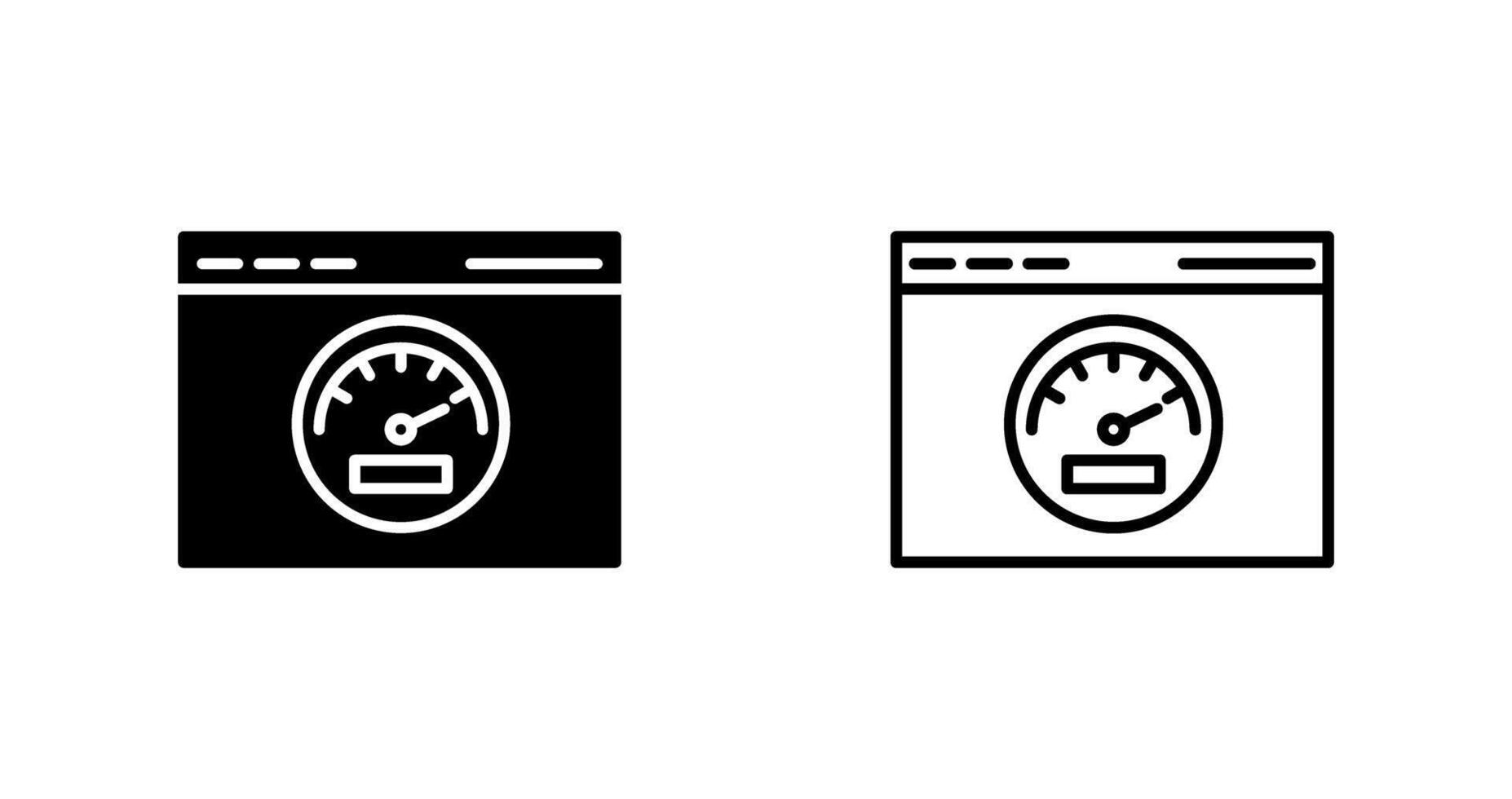 Page Speed Vector Icon