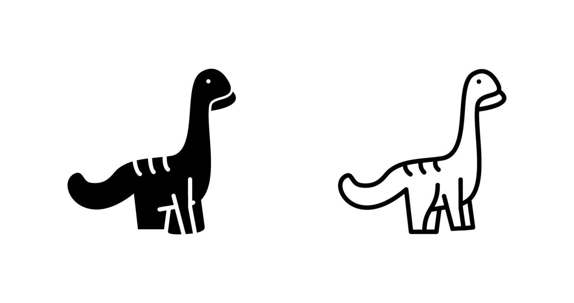 Dinosaur Vector Icon