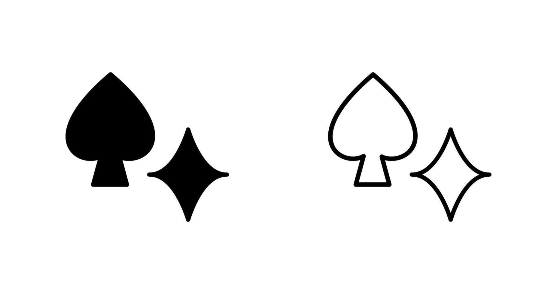 Card Suits Vector Icon