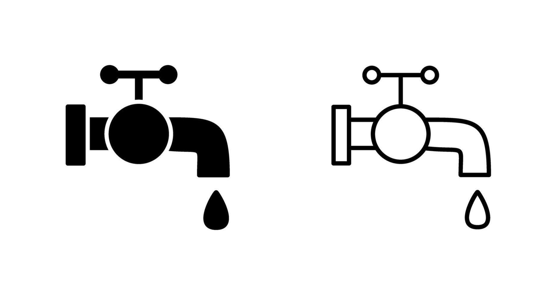 Water Tap Vector Icon