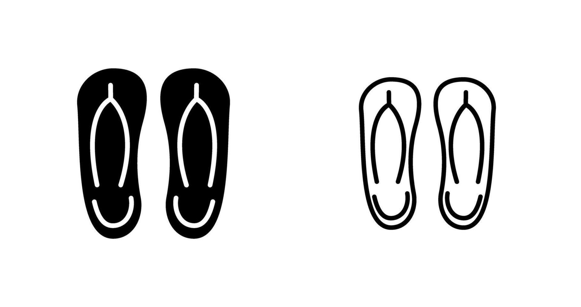 Slippers Vector Icon