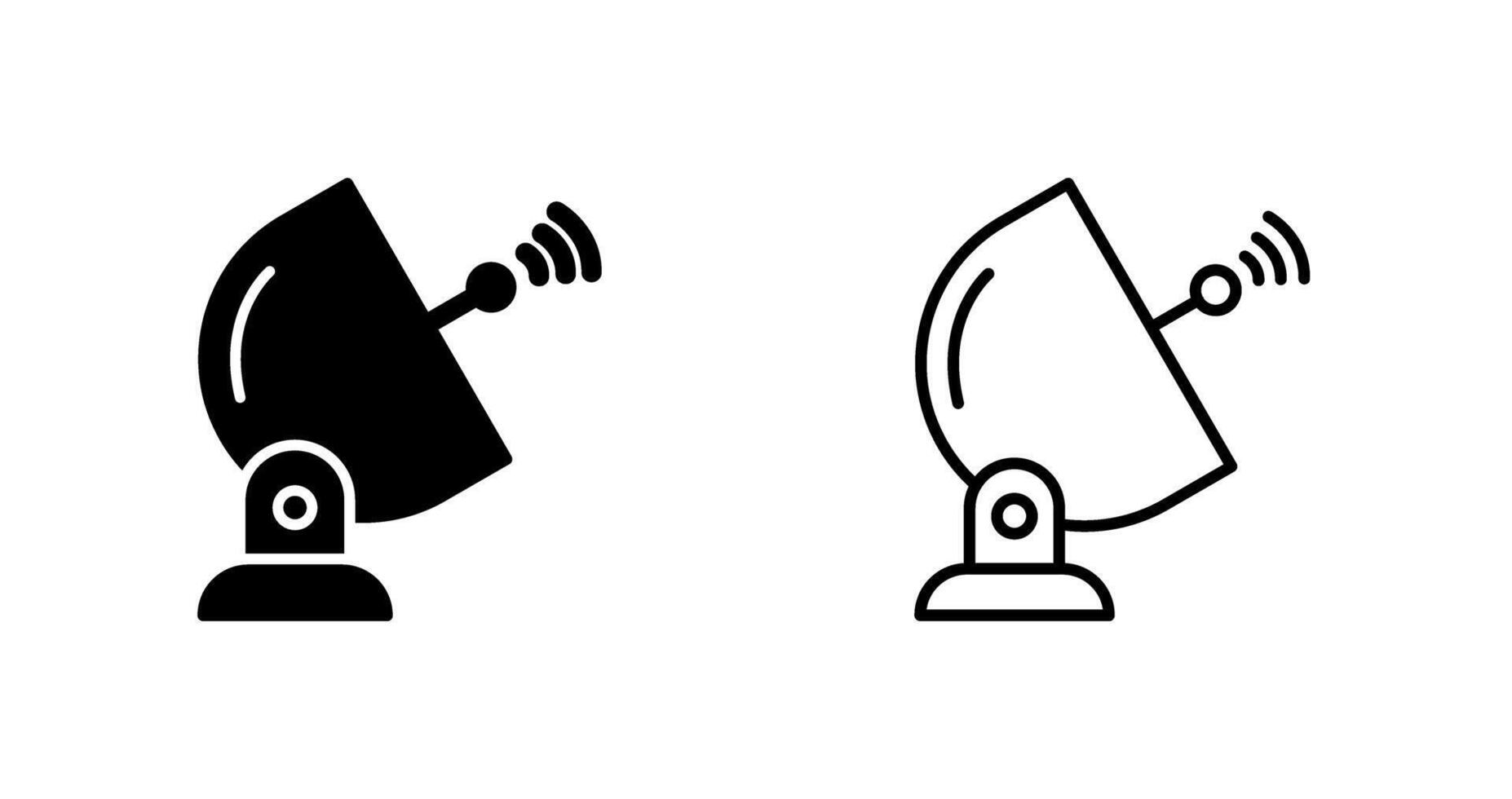 Satellite Dish Vector Icon
