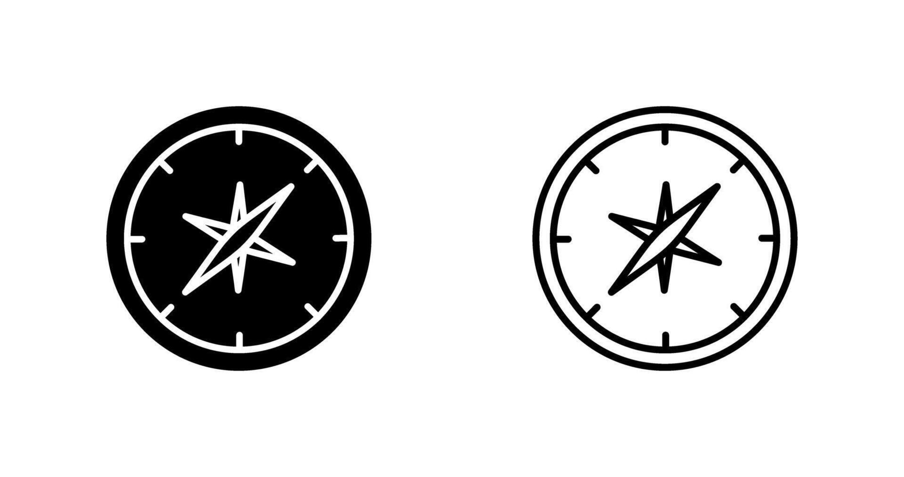 Compass Vector Icon